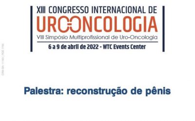 Palestra: Reconstrução de pênis: 6 a 9 de abril