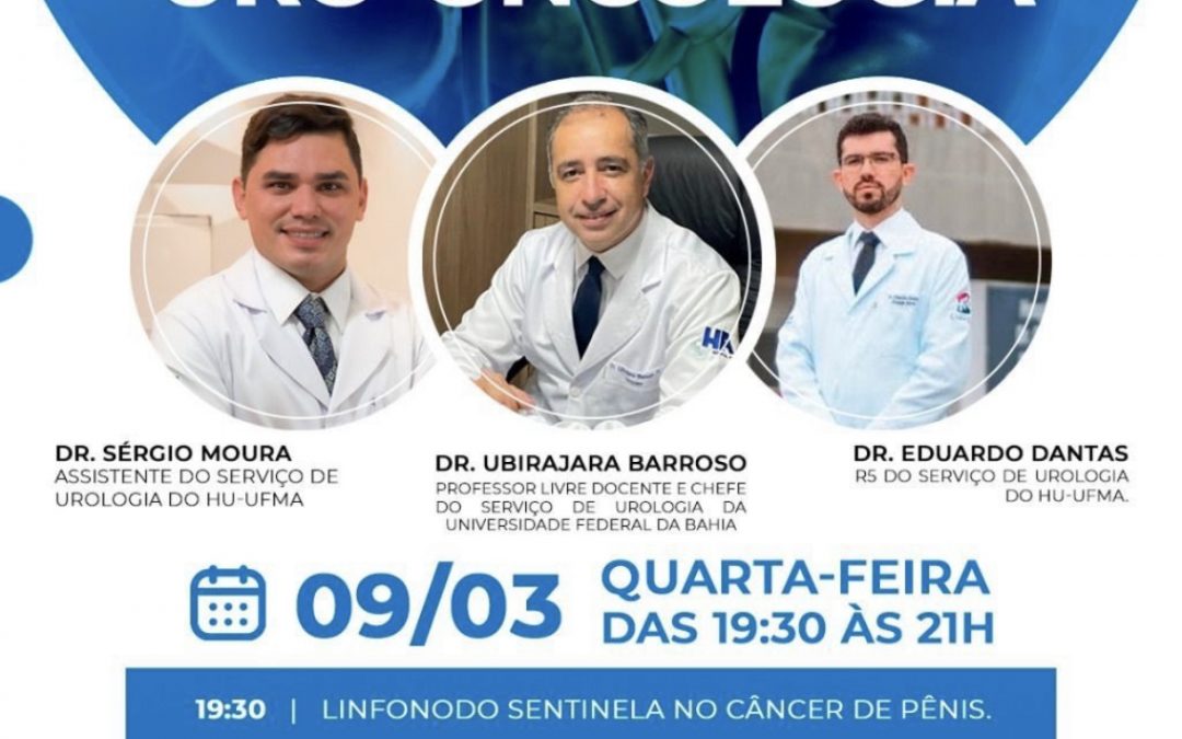 Reunião clínica do grupo de Uro-oncologia: 09 de março das 19:30 às 21h