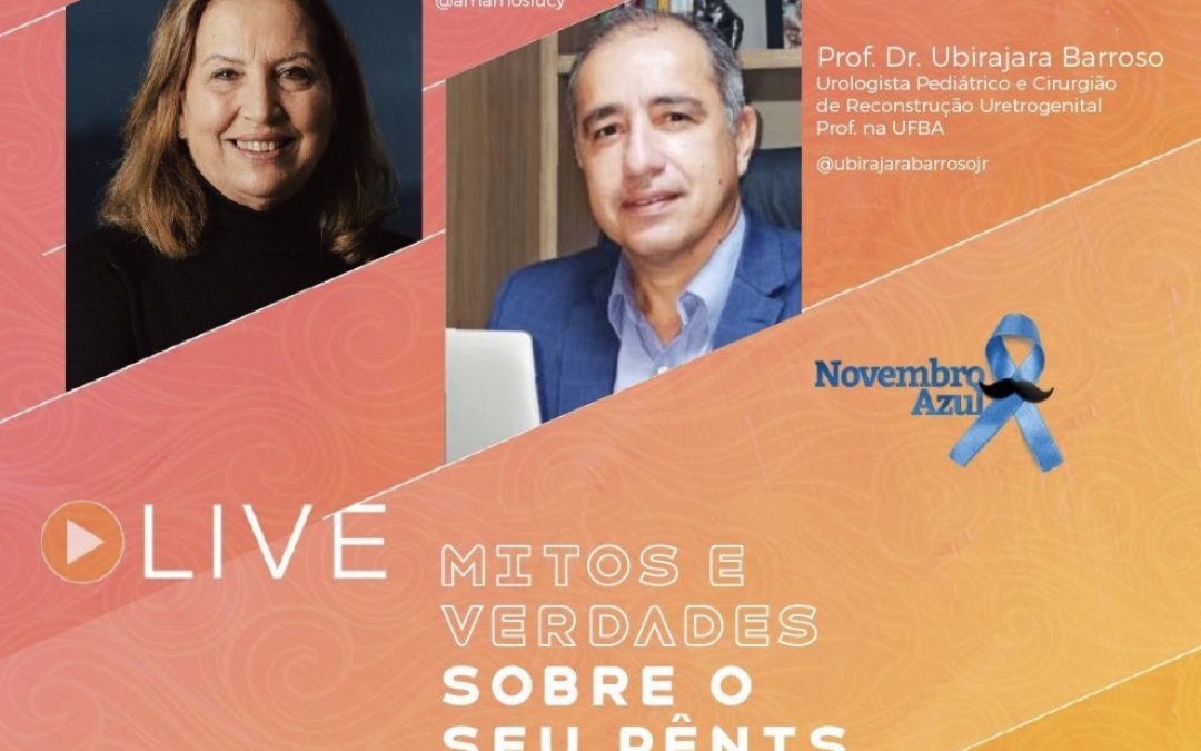 Live – Mitos e verdades sobre o seu pênis: 25 de nov às 20h