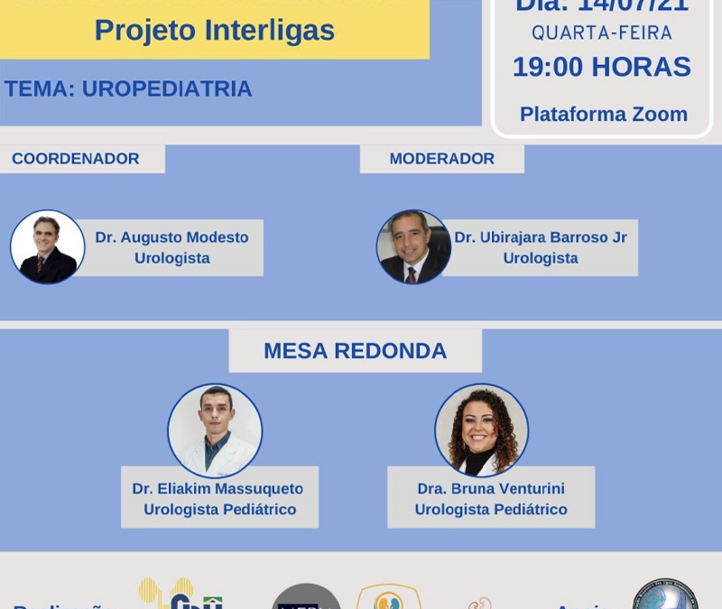 Discussões Urológicas – Projeto Interligas: 14 de julho 2021
