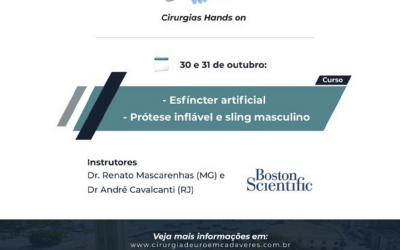 Esfíncter Artificial – Prótese Inflável e Sling Masculino: 30 e 31 de Outubro 2022
