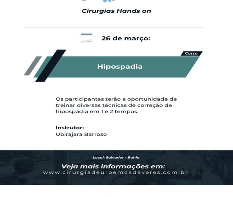 Hipospadia: 26 de Março 2022