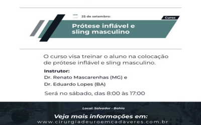 Prótese Inflável e Sling Masculino: 27 de Setembro 2022