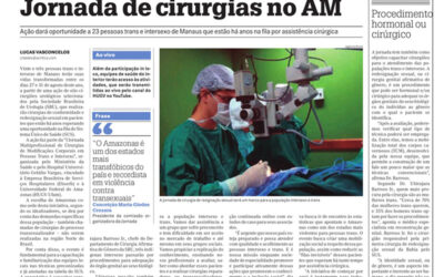 Dr. Ubirajara participa de Jornada no Amazonas e é notícia no maior jornal impresso local