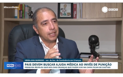 Xixi na cama e punição é tema de matéria na TV Record